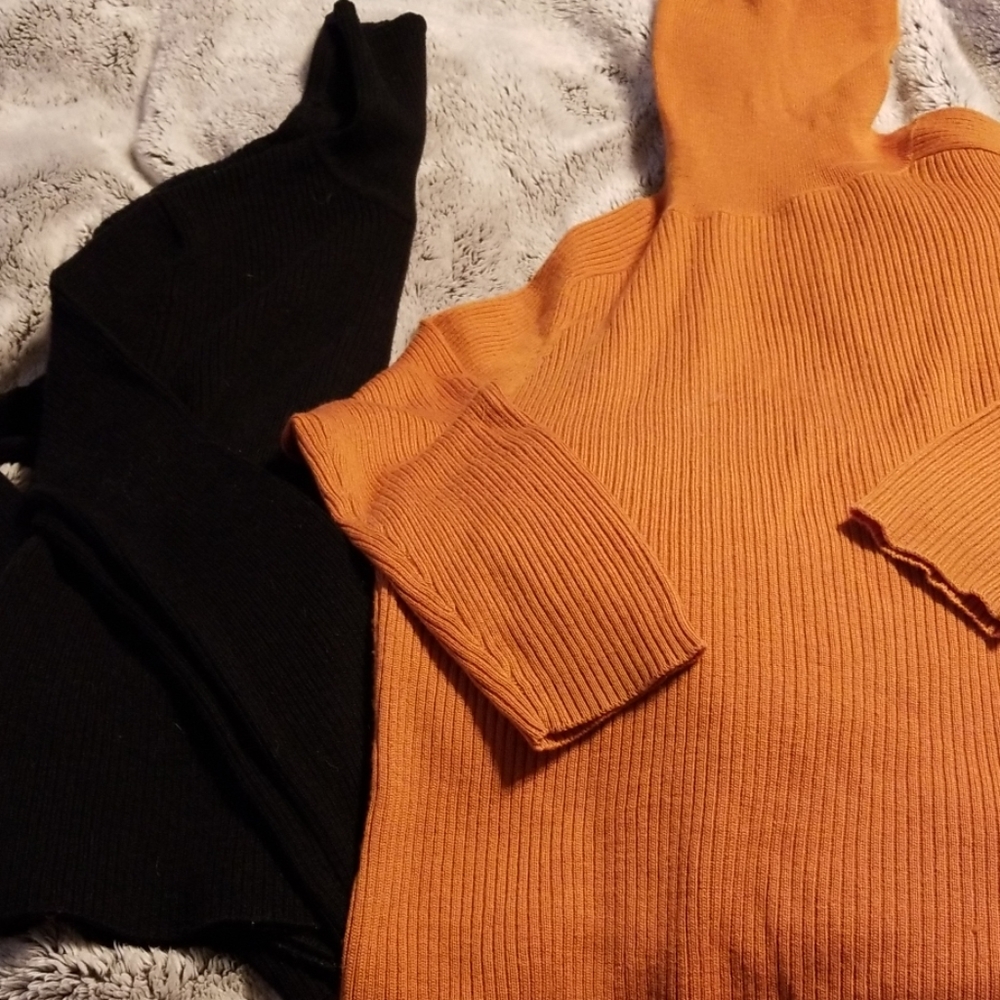 2 Banana Republic/The Limited Turtlenecks